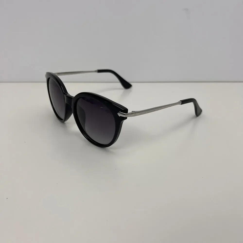 PRIVE REVAUX Womens Sunglasses Polarized Black Square - Ft Lavish